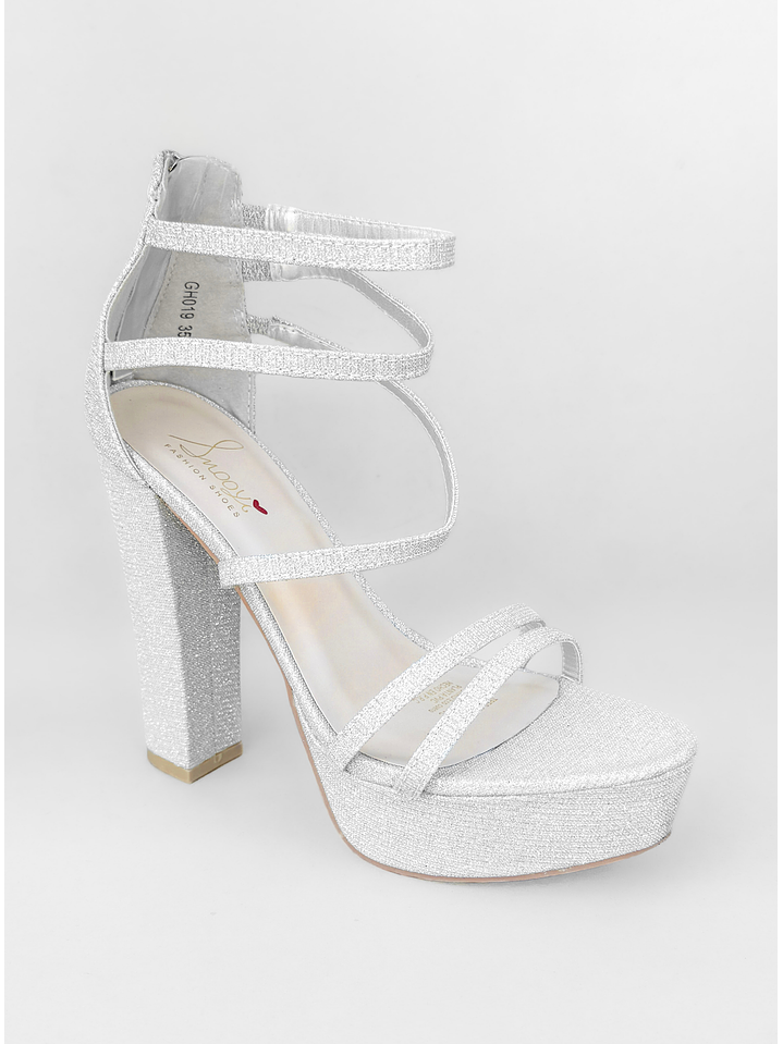 SANDALIA MUJER CARLA PLATEADO 3