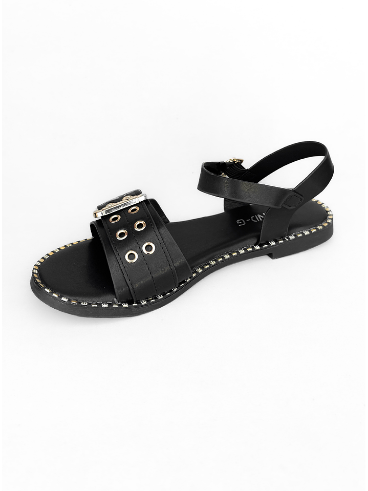 SANDALIA MUJER SARA NEGRO 4