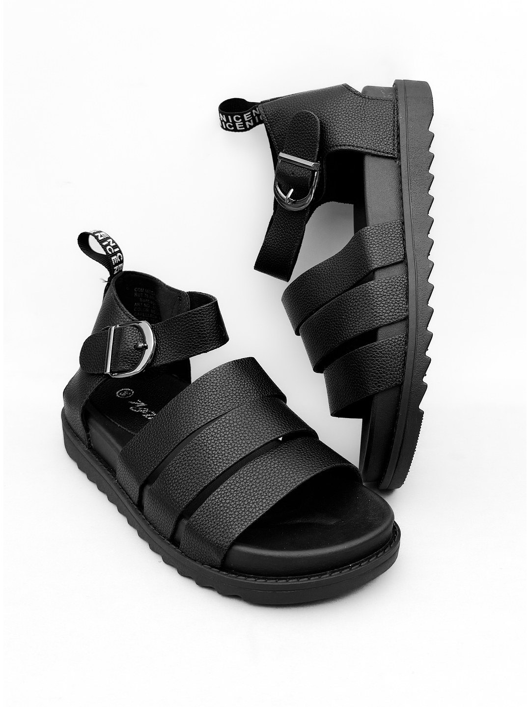 SANDALIA MUJER GAIA NEGRO 6