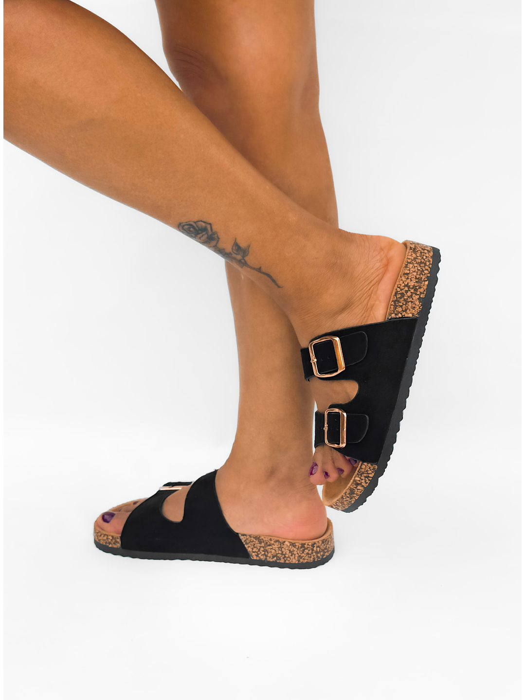 SANDALIA MUJER KATE NEGRO 5