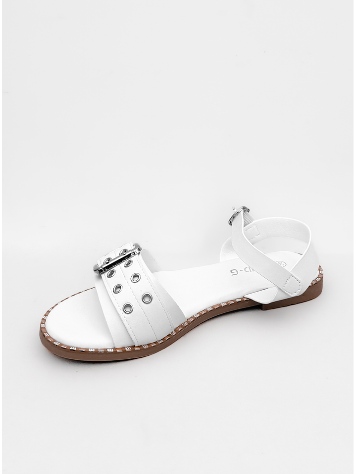 SANDALIA MUJER SARA BLANCO 4