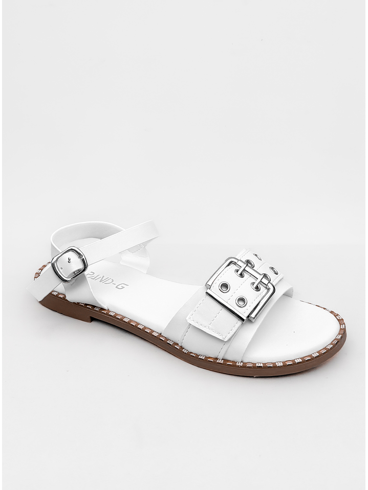 SANDALIA MUJER SARA BLANCO 3