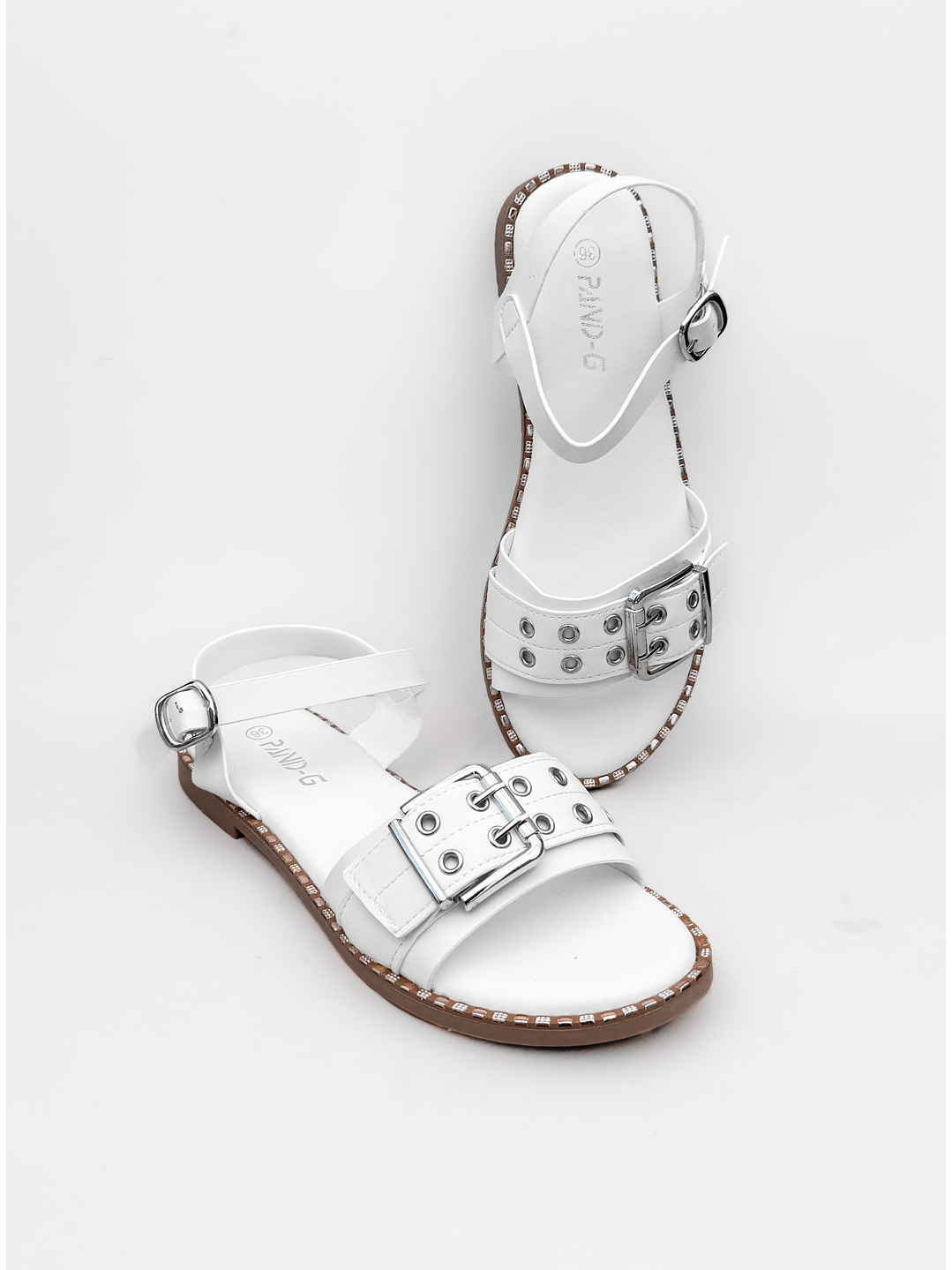 SANDALIA MUJER SARA BLANCO 6