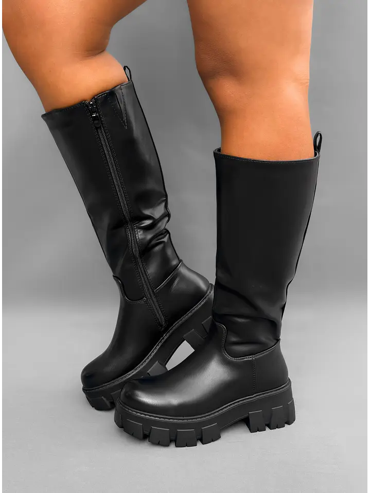 BOTA MUJER BECKY NEGRO 6