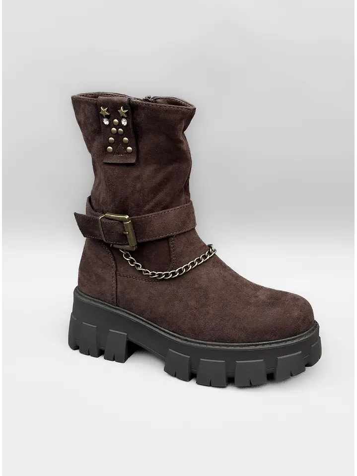 BOTIN MUJER CORA CAFÉ 3