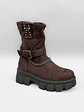 BOTIN MUJER CORA CAFÉ - Miniatura 3