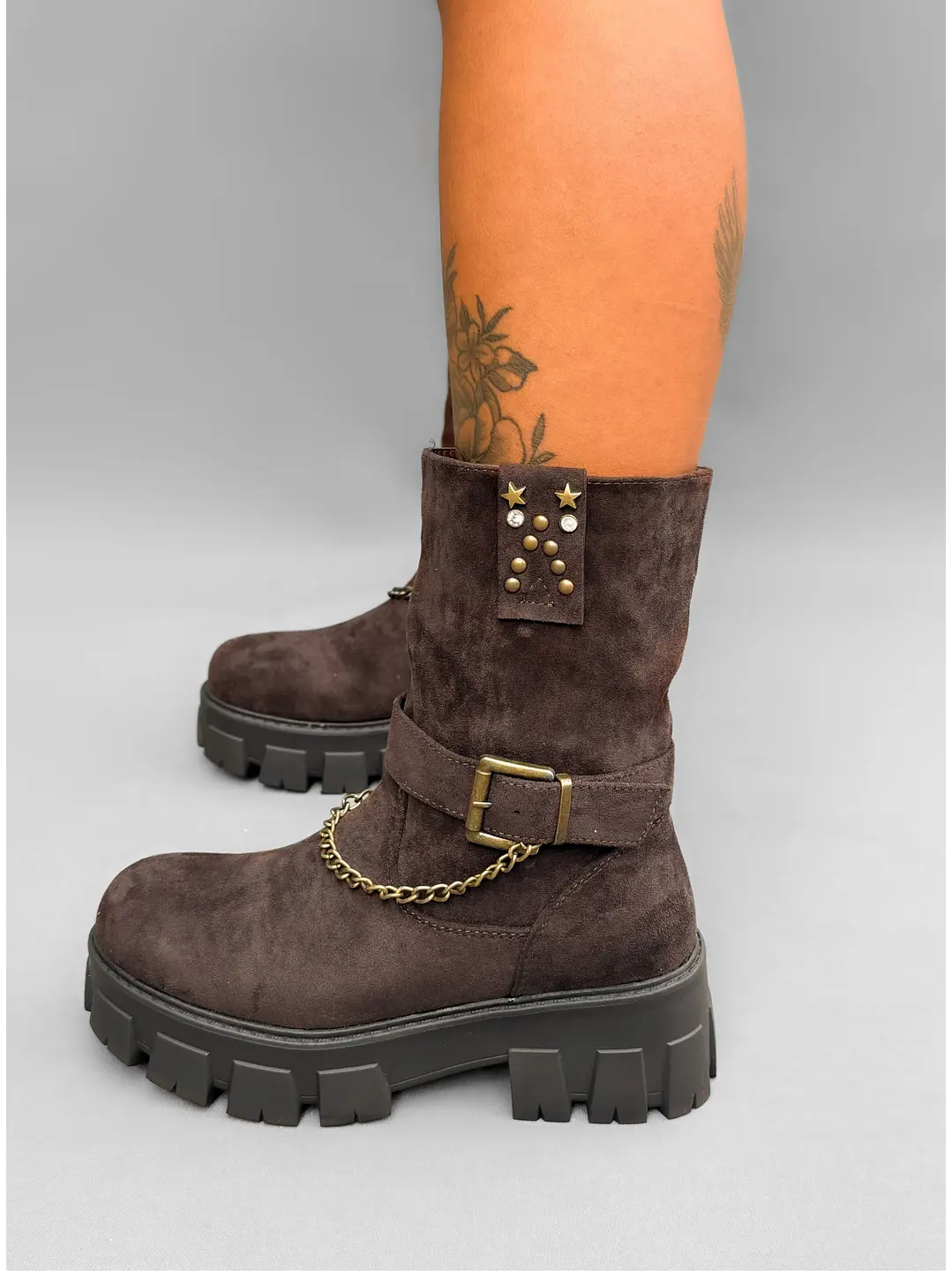 BOTIN MUJER CORA CAFÉ 6