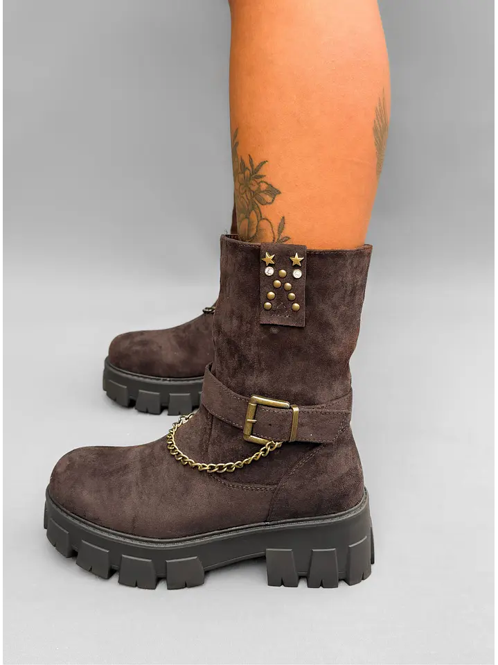 BOTIN MUJER CORA CAFÉ 6