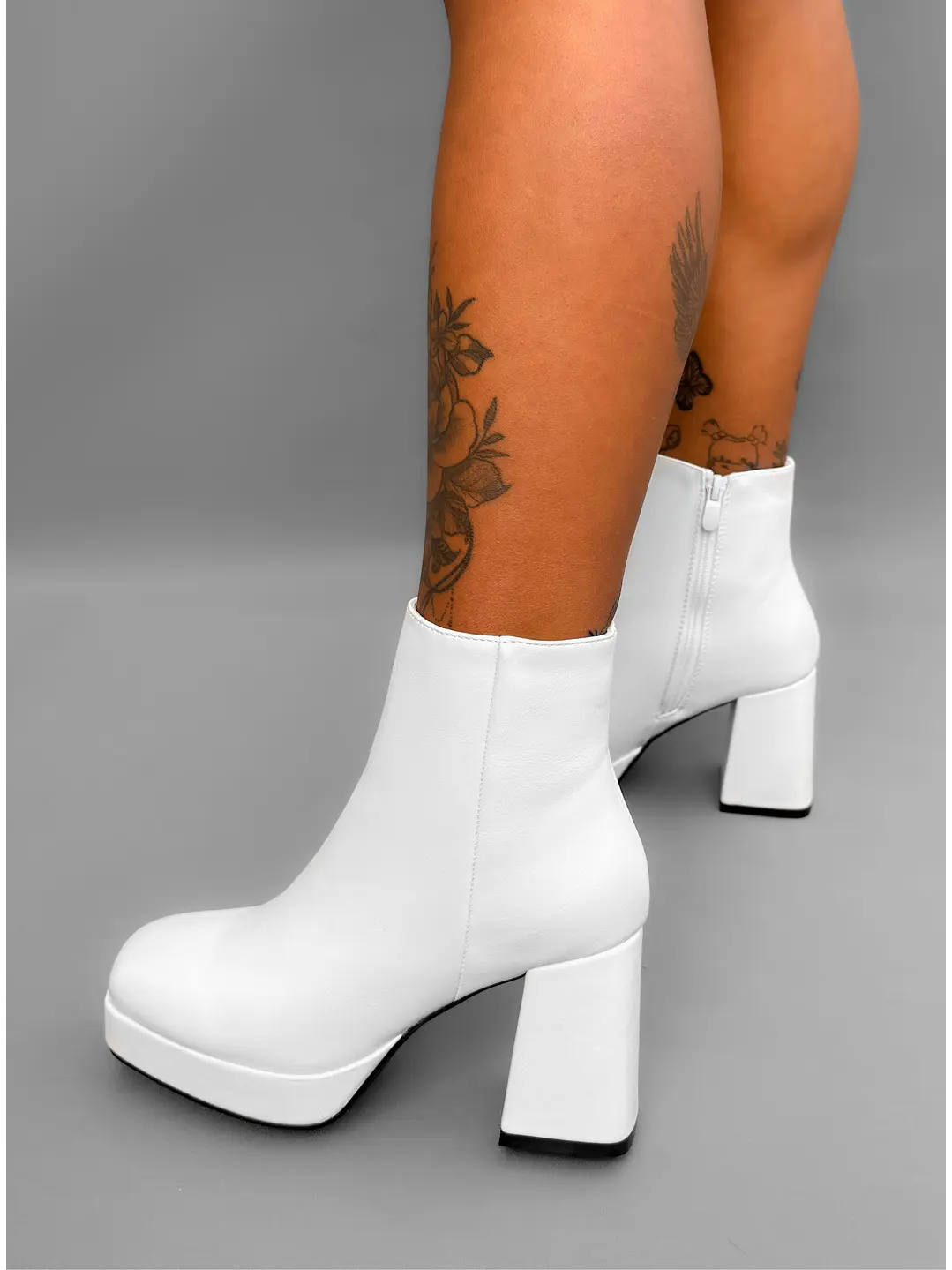 BOTIN MUJER LIA BLANCO 5