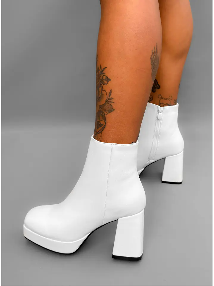 BOTIN MUJER LIA BLANCO 5