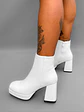 BOTIN MUJER LIA BLANCO - Miniatura 5