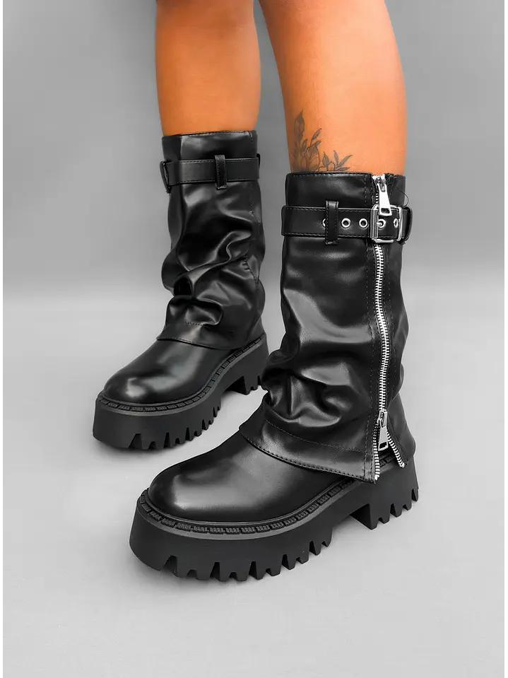 BOTIN MUJER MEL NEGRO 7