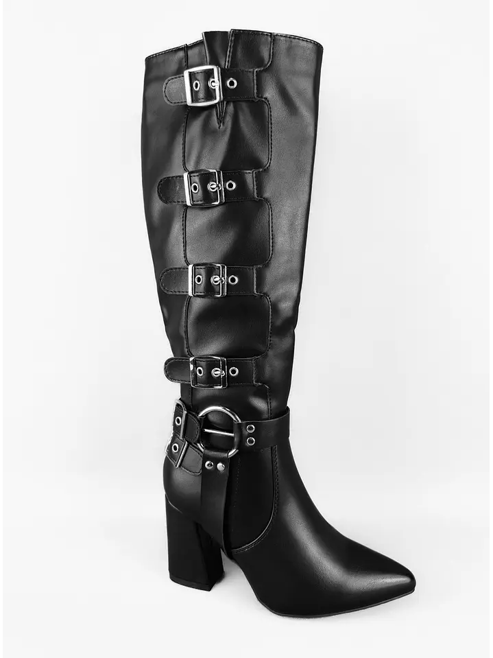 BOTA MUJER CALIA NEGRO 3