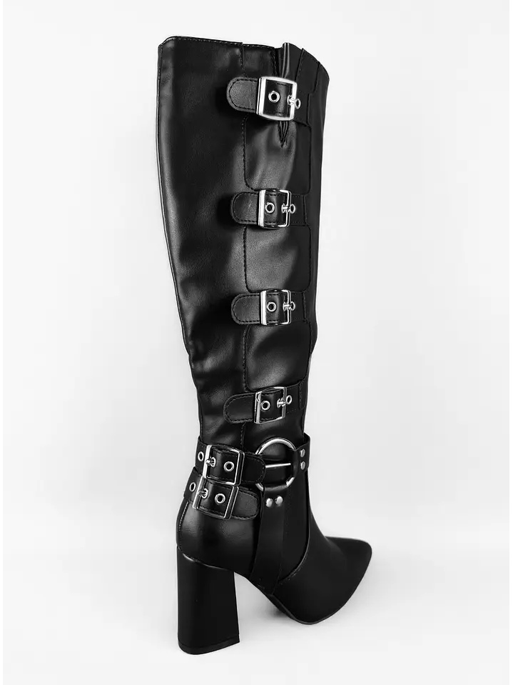 BOTA MUJER CALIA NEGRO 5
