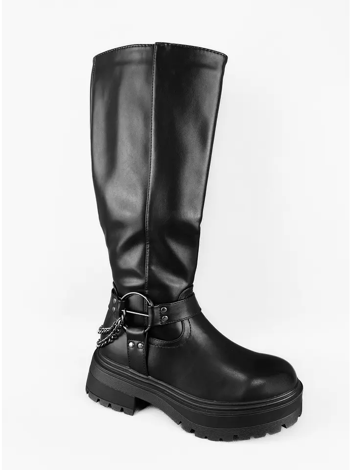 BOTA MUJER MAKY NEGRO 3