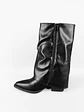 BOTIN MUJER BONNIE NEGRO - Miniatura 2
