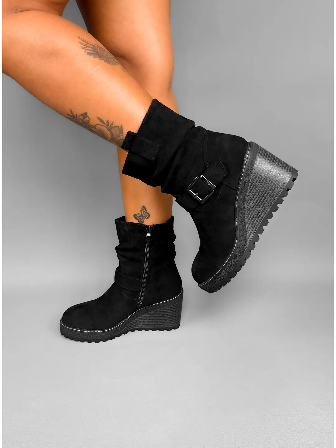 BOTIN MUJER KIRA NEGRO  6