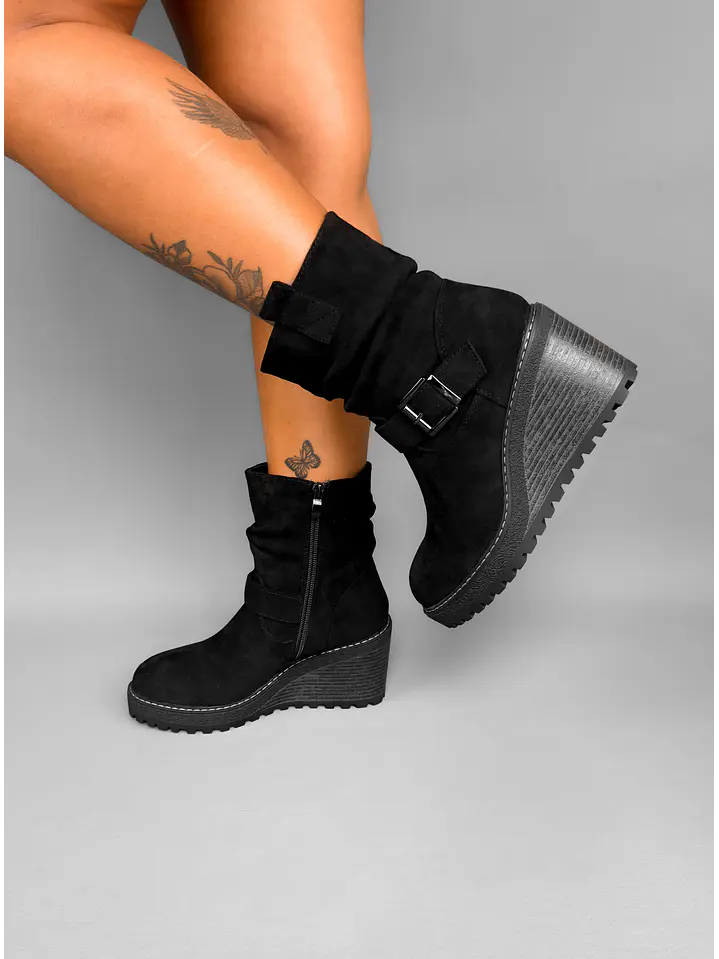 BOTIN MUJER KIRA NEGRO  6
