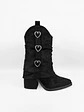BOTIN MUJER REMY NEGRO - Miniatura 1