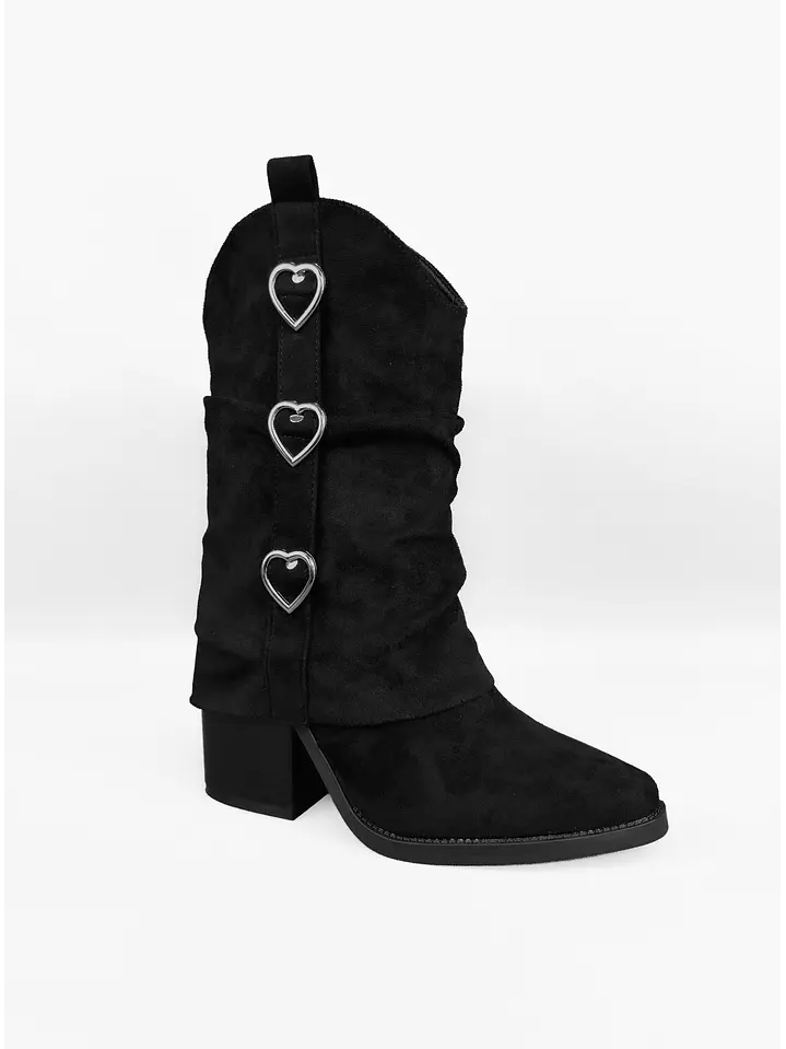 BOTIN MUJER REMY NEGRO 3