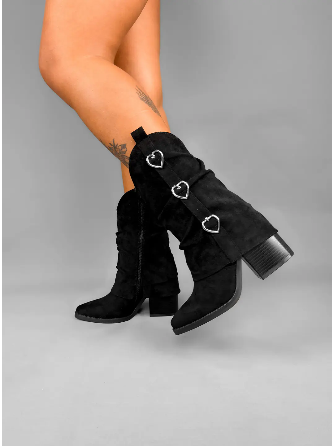 BOTIN MUJER REMY NEGRO 6