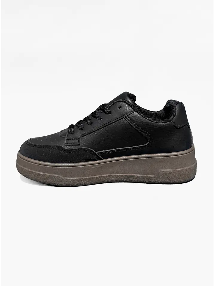 ZAPATILLA MUJER AROA NEGRO 2