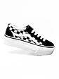 ZAPATILLA MUJER BELÉN CUADROS NEGRO  - Miniatura 5
