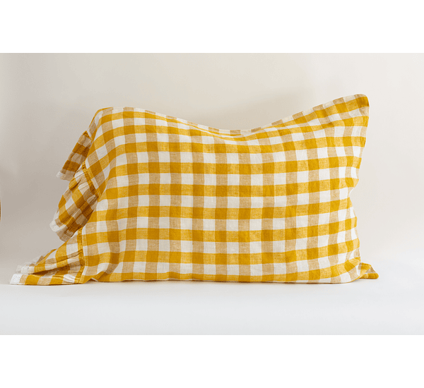 2 Fundas Almohadón Girasol