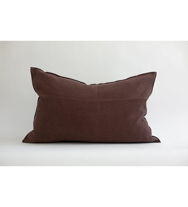 Lino Berenjena Almohadon