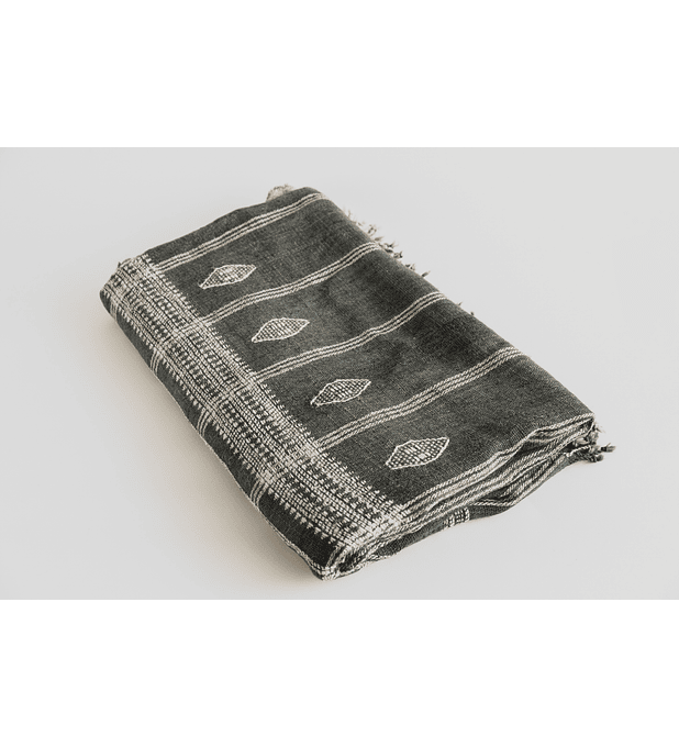 Indian Wool Blanket Olive