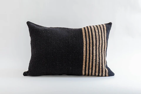 Cojin Black wool