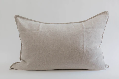 Cojin almohadon lino natural