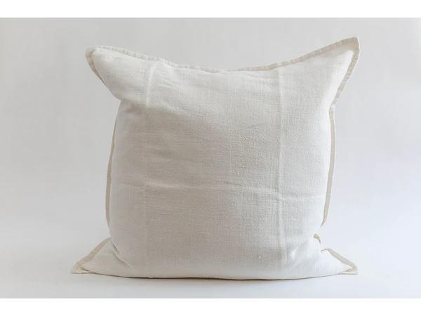 Cojin lino blanco