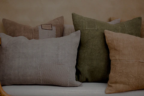 Wabi Sabi Taupe Almohadon