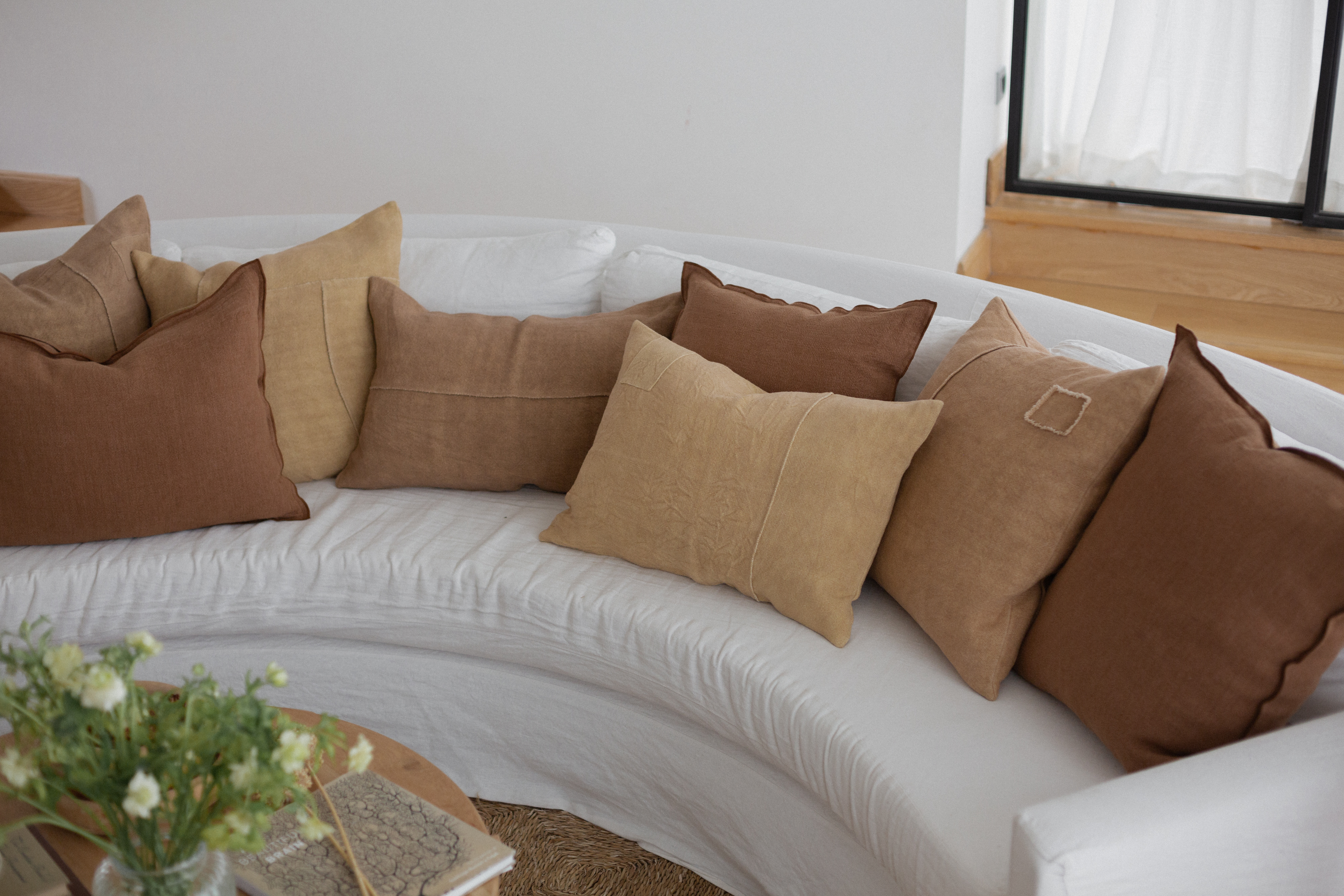 Wabi Sabi Bambu Almohadon
