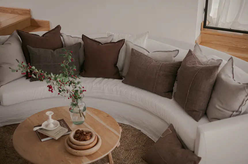 Wabi Sabi Moka almohadon