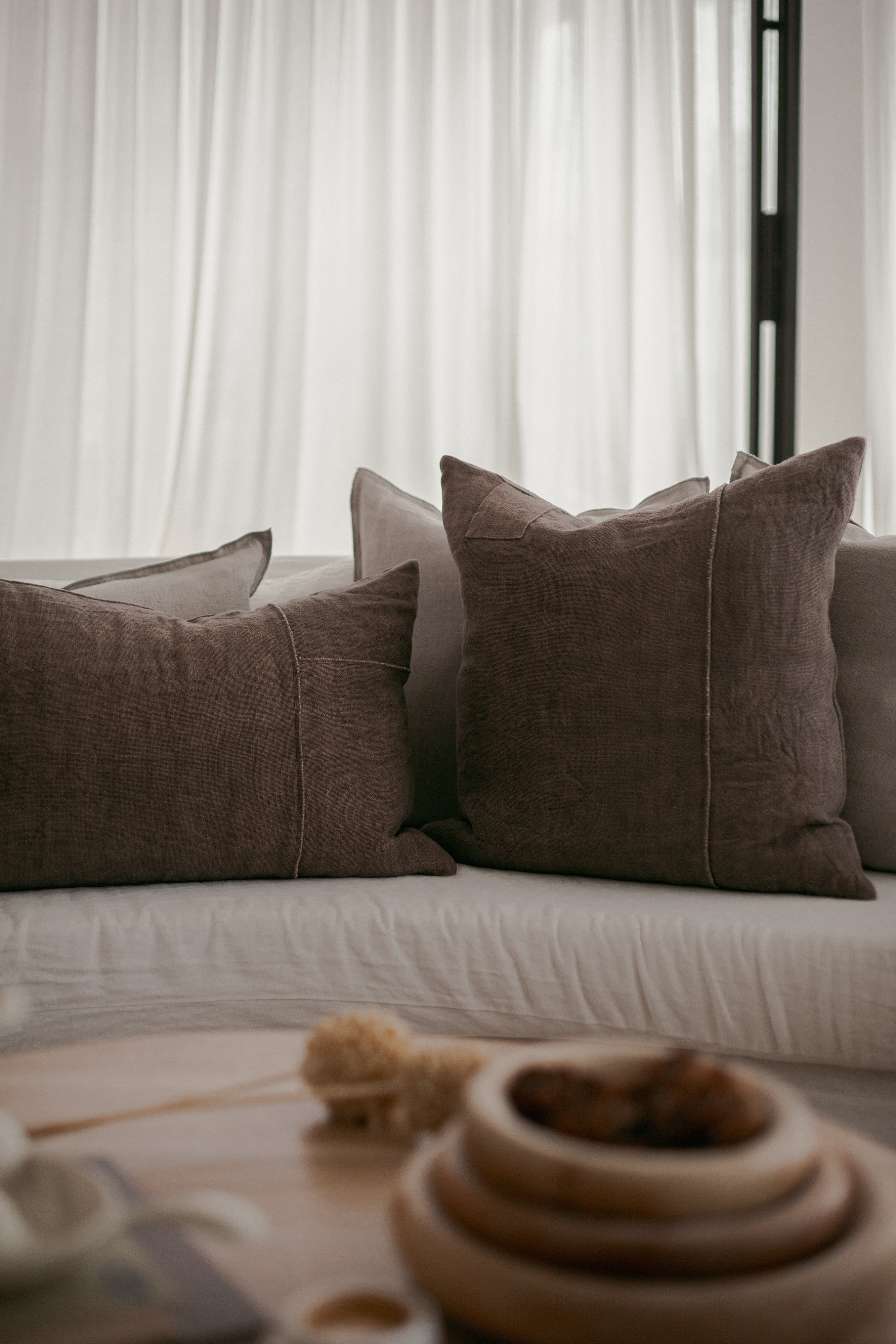 Wabi Sabi Moka almohadon