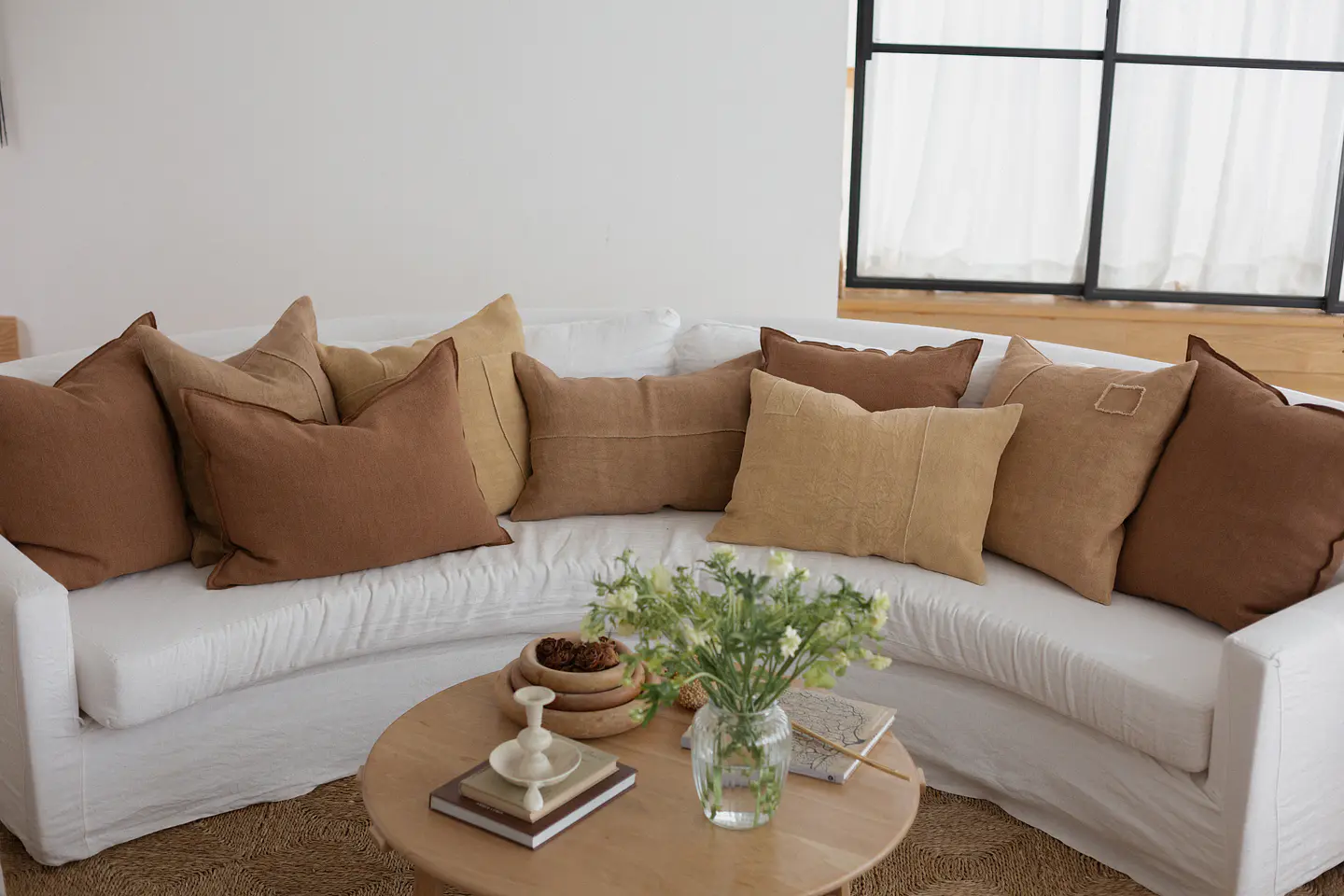 Wabi Sabi Trigo almohadon 2