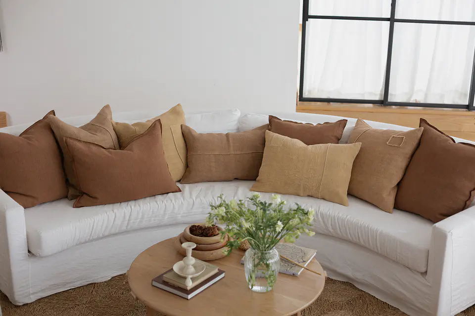 Wabi Sabi Trigo almohadon 2