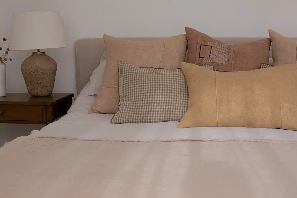 Wabi Sabi Trigo almohadon 3