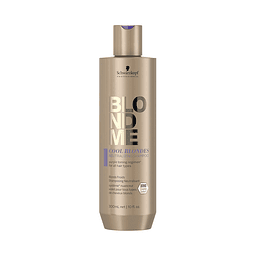 Shampoo BLONDME Neutralizante Cool para rubios fríos 300 ML