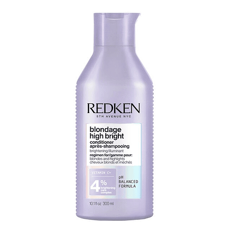 Acondicionador con Vitamina C Iluminador de Rubios Color Extend Blondage High Bright 300 ml