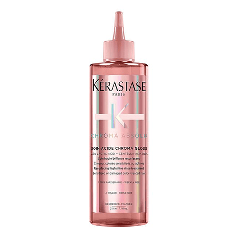 Tratamiento Brillo Sublime Cabello Con Color Soin Acide Chroma Gloss Chroma Absolu 210ml