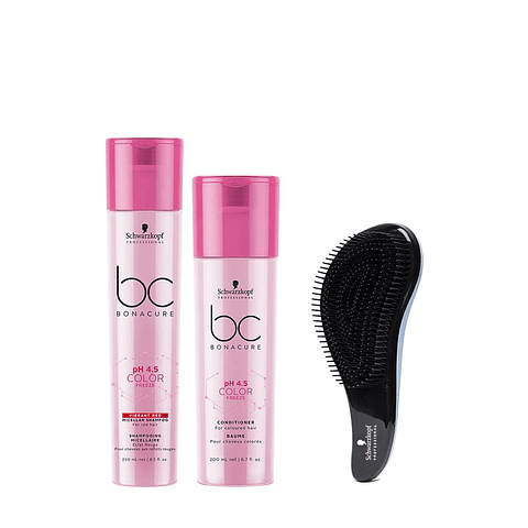 Pack Bonacure Mantención tonos Rojos Shampoo + Acondicionador + Caja de Regalo