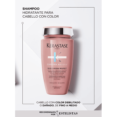 Set Cabello Tinturado Chroma Absolu Shampoo + Acondicionador + Caja