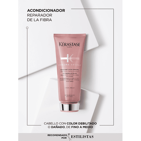 Set Cabello Tinturado Chroma Absolu Shampoo + Acondicionador + Caja