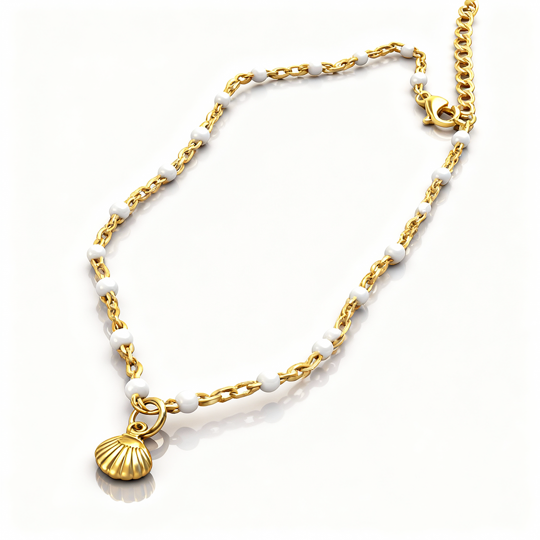 Tornozeleira Aluna Dourada 1