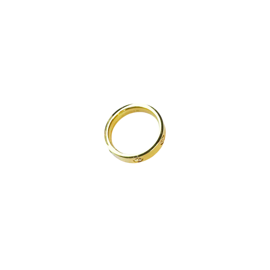 Anel Avia Dourado 2