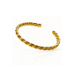 Bracelete Twist Dourado - Thumbnail 1