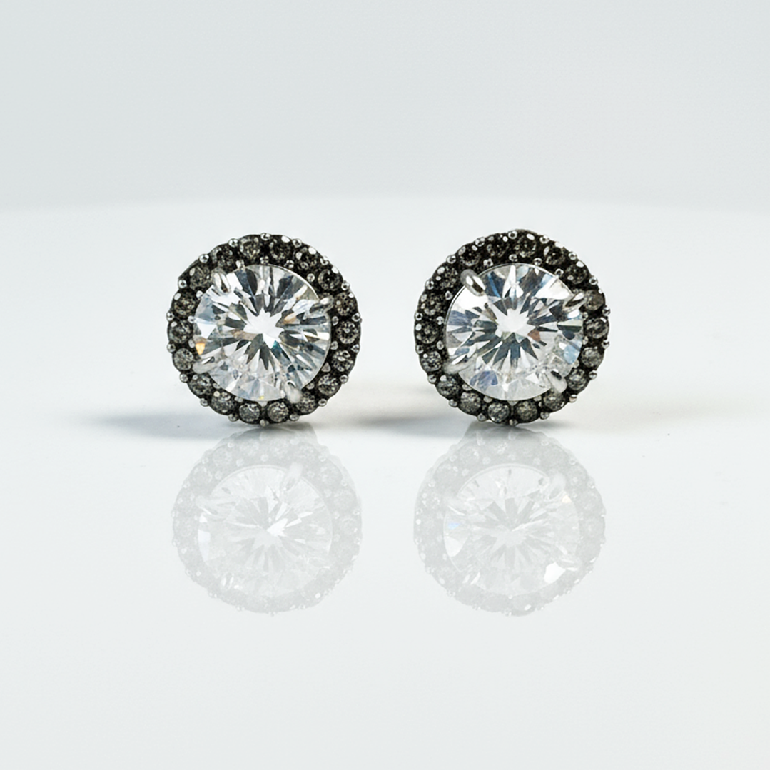 Brinco Cisne Prateado 1